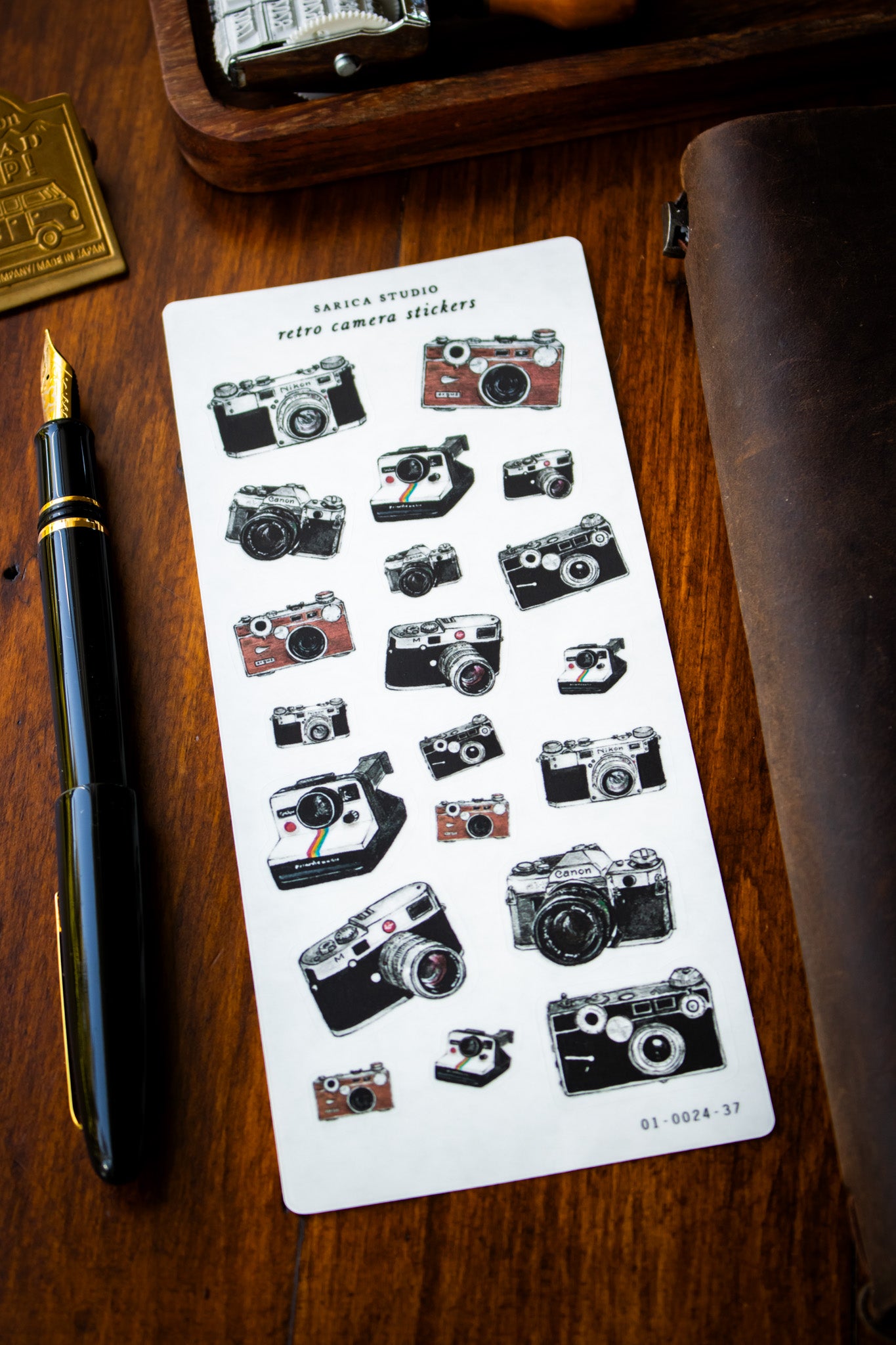 Retro Camera Stickers