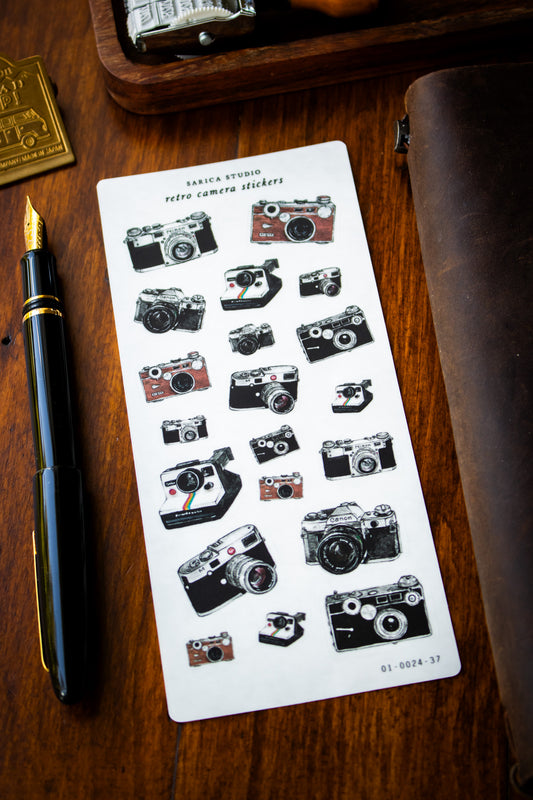 Retro Camera Stickers