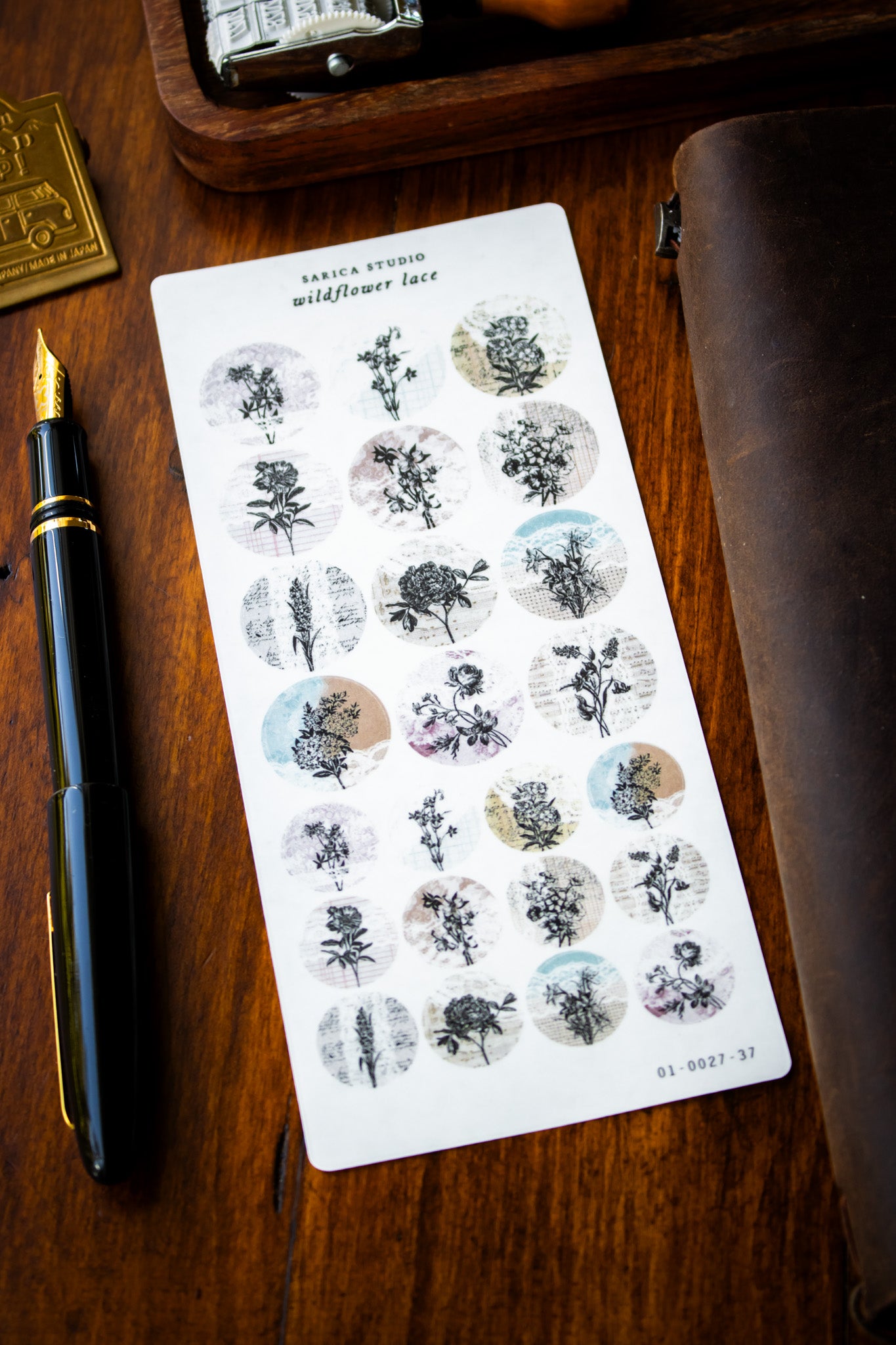 Wildflower Lace Stickers