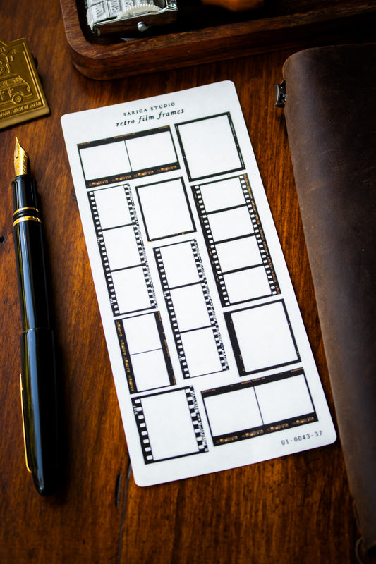 Retro Film Frames Stickers