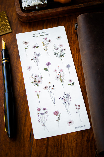 Pastel Meadow Stickers