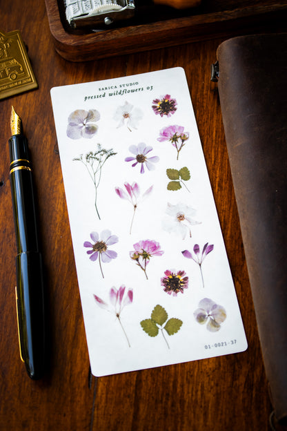 Pressed Wildflowers (03) Stickers