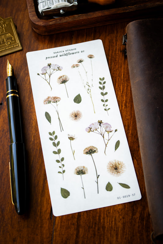 Pressed Wildflowers (01) Stickers