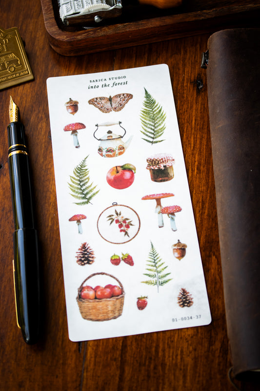 Into the Forest Cottagecore Stickers