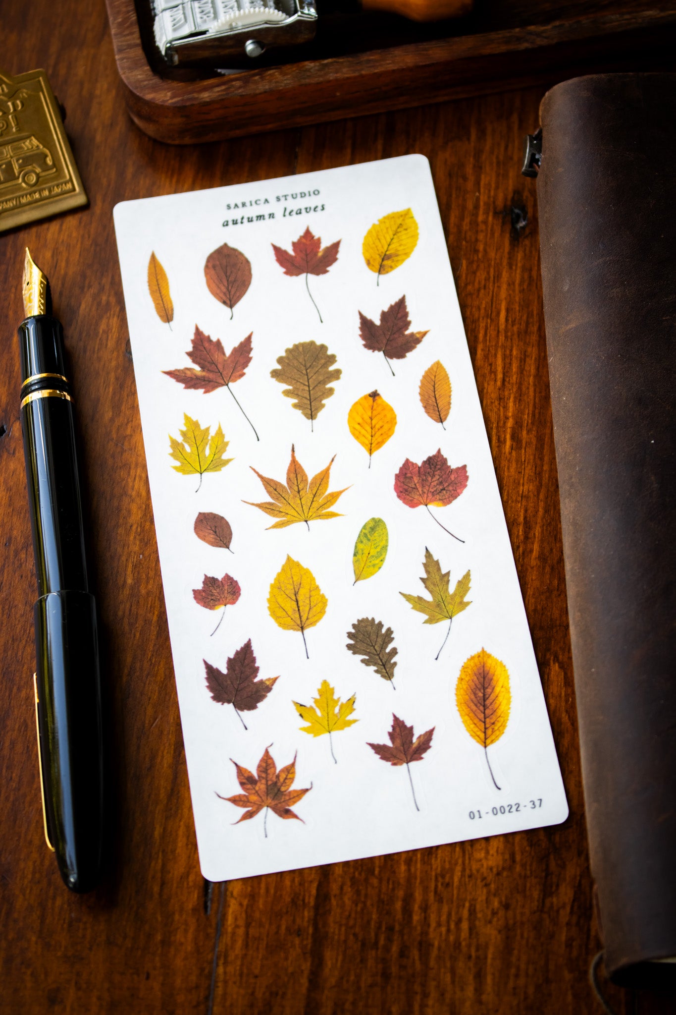 Autumn Leaves Stickers