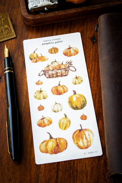 Pumpkins Galore Stickers