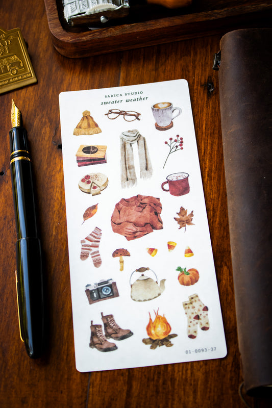 Sweater Weather Stickers