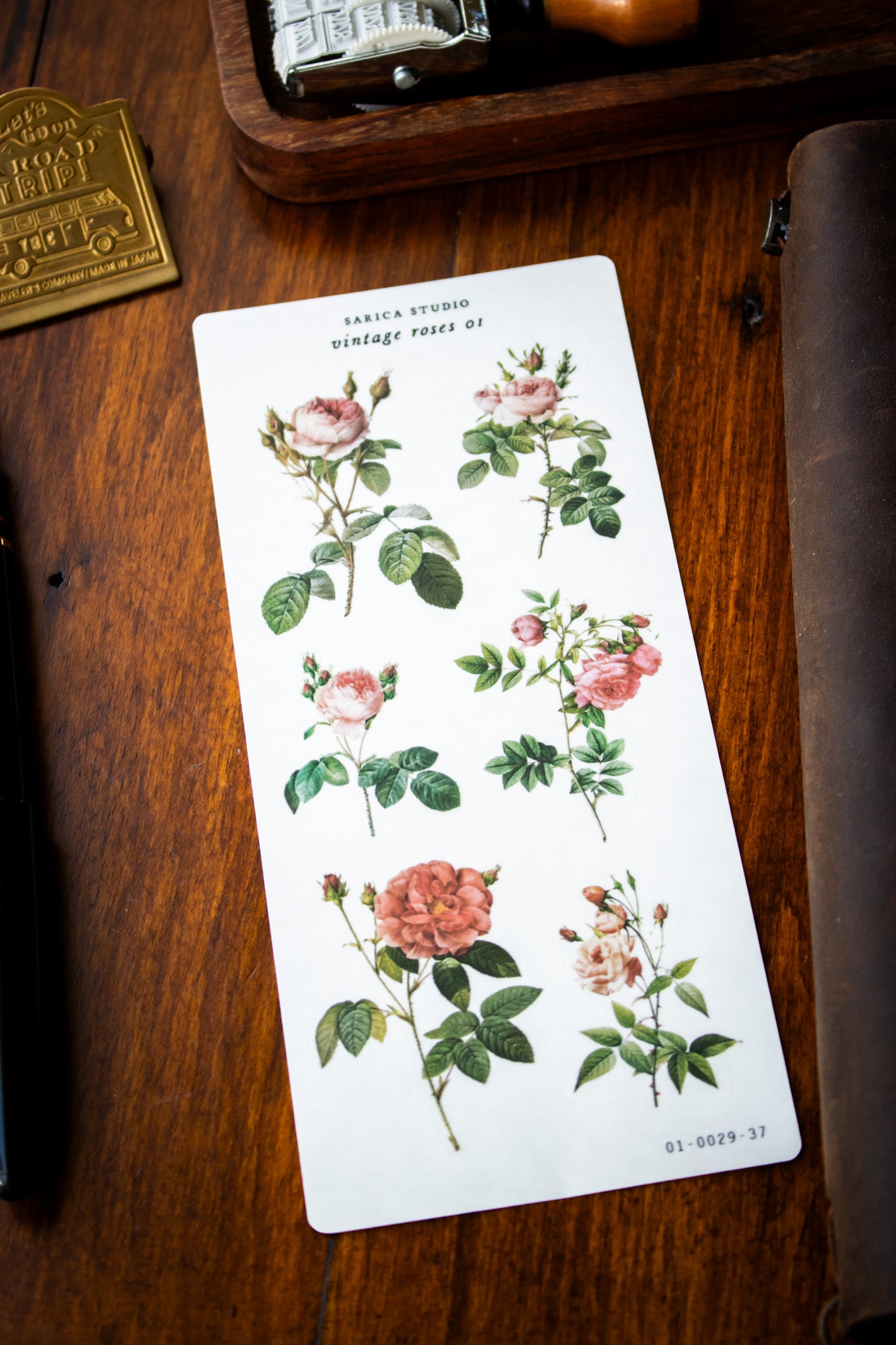 Vintage Roses (01) Stickers