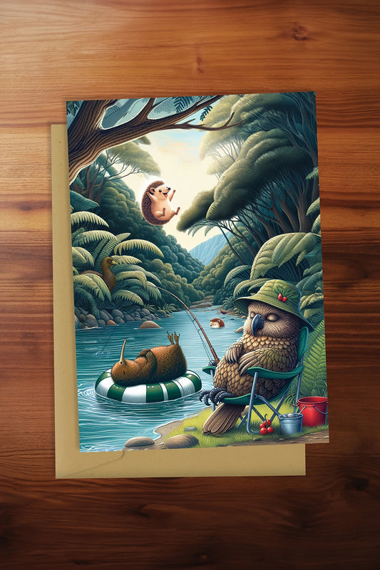 Riverside Kiwis Card