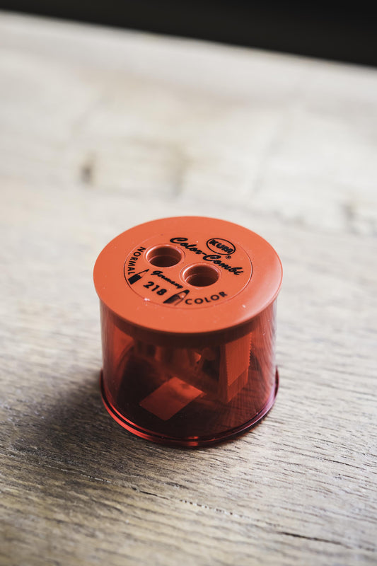 KUM 2-Hole Round Sharpener