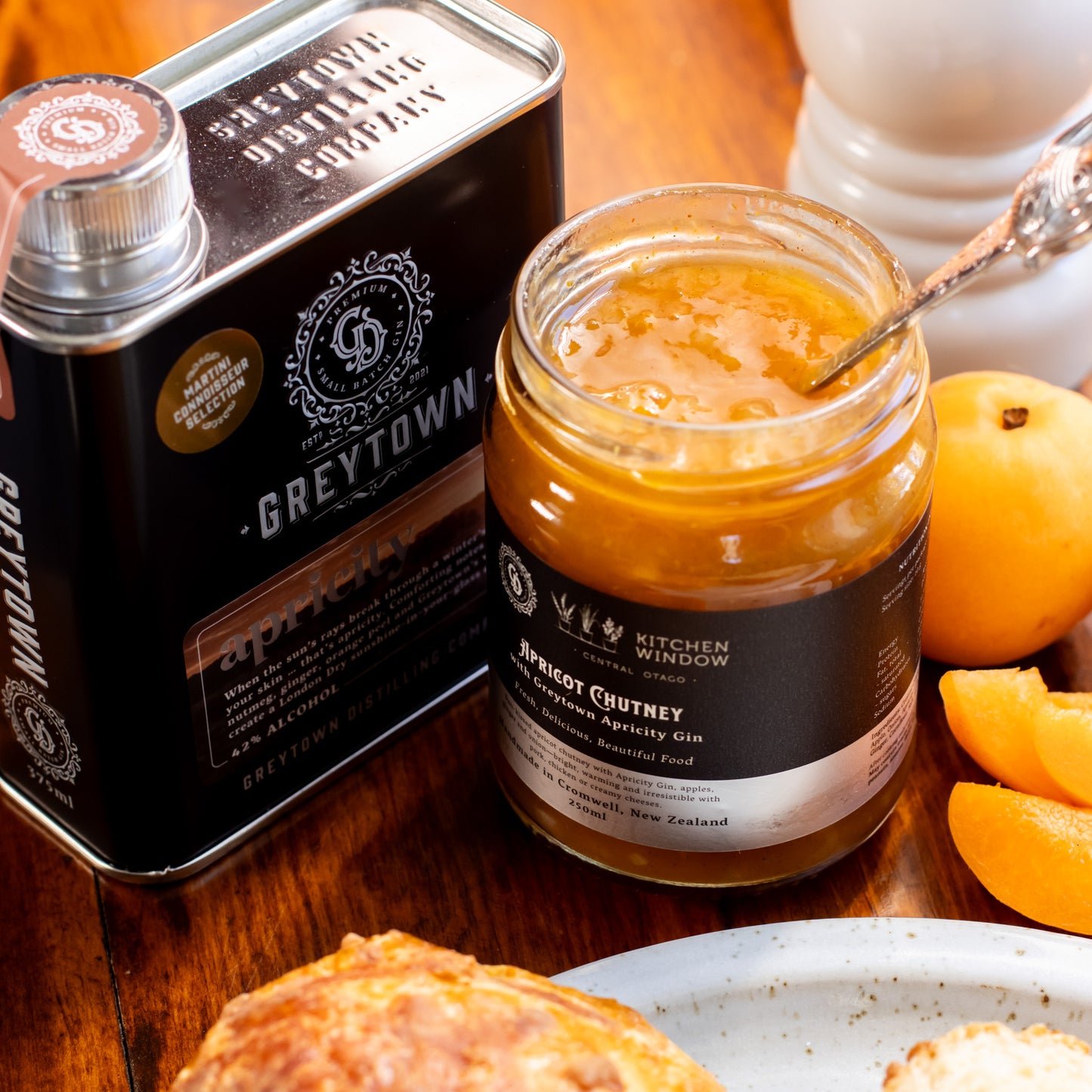 Apricot Chutney with Apricity Gin