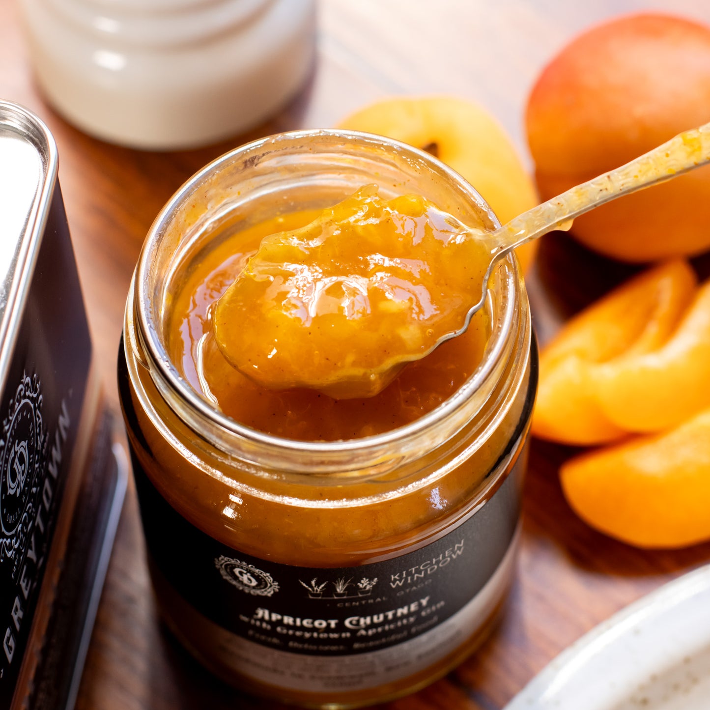 Apricot Chutney with Apricity Gin