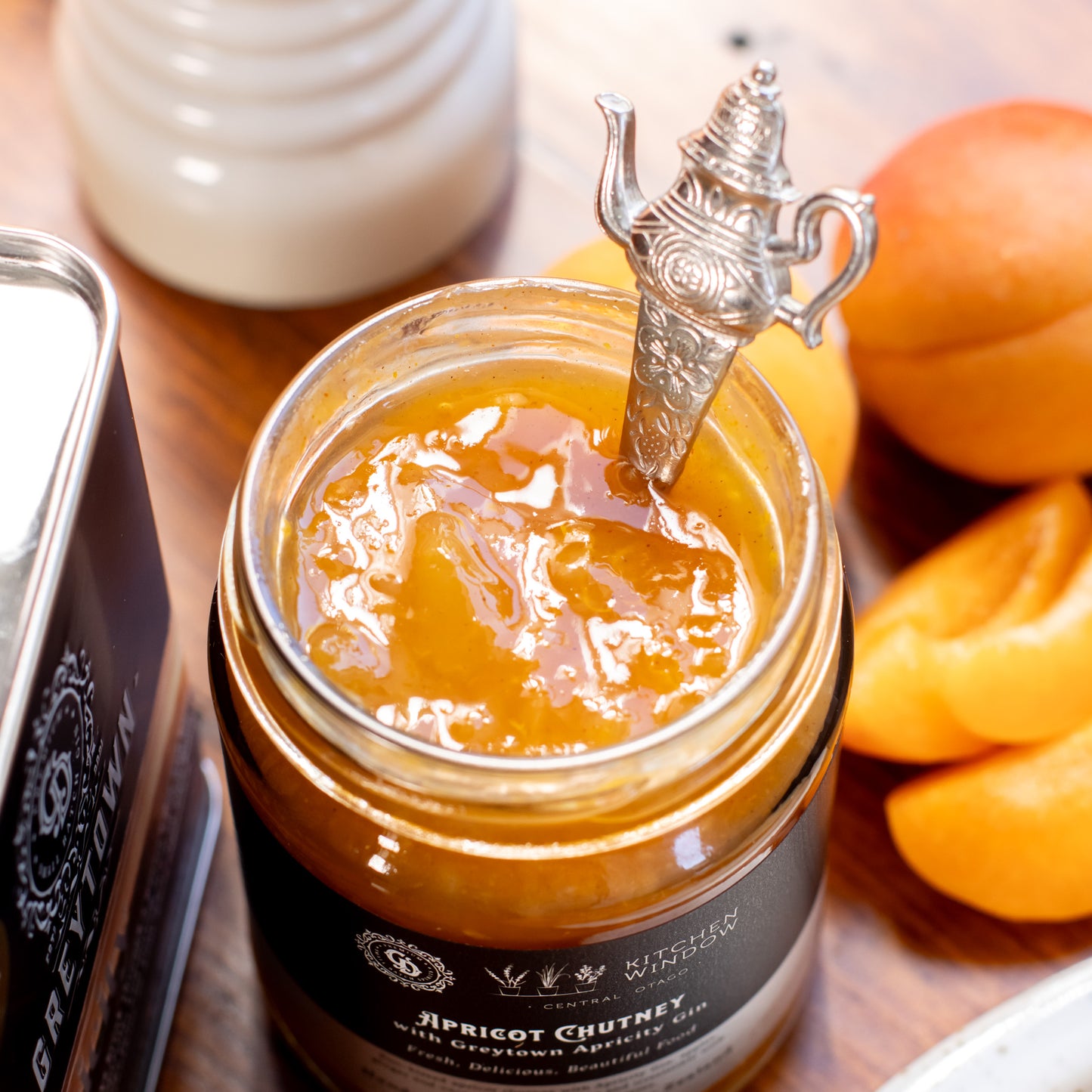 Apricot Chutney with Apricity Gin