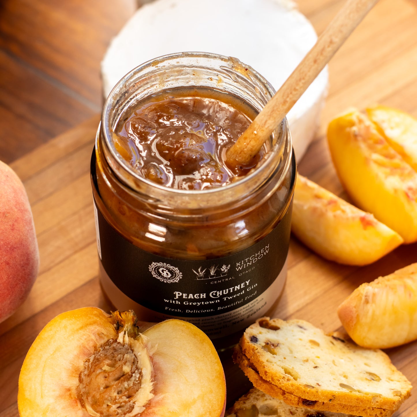 Peach Chutney with Tweed Gin