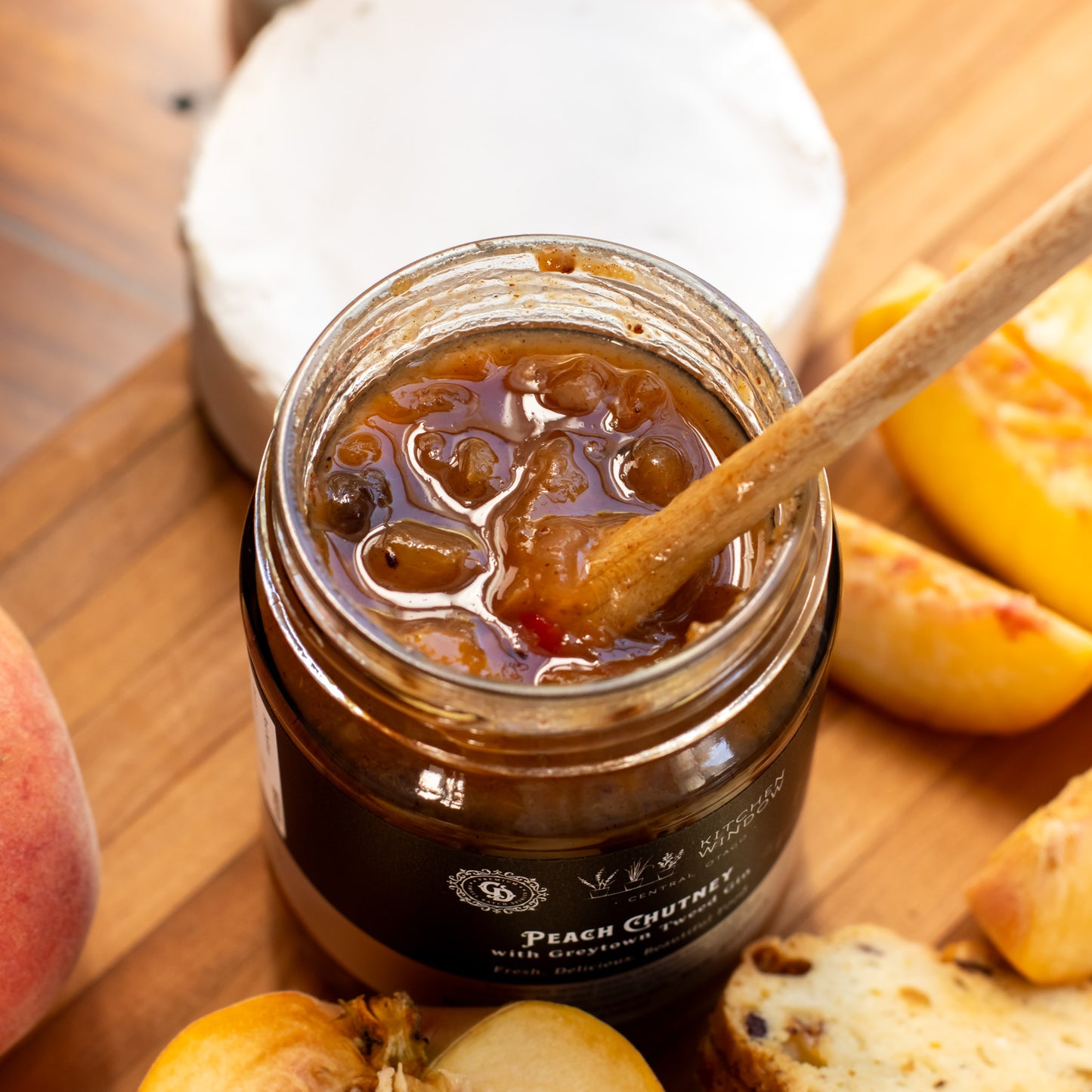 Peach Chutney with Tweed Gin