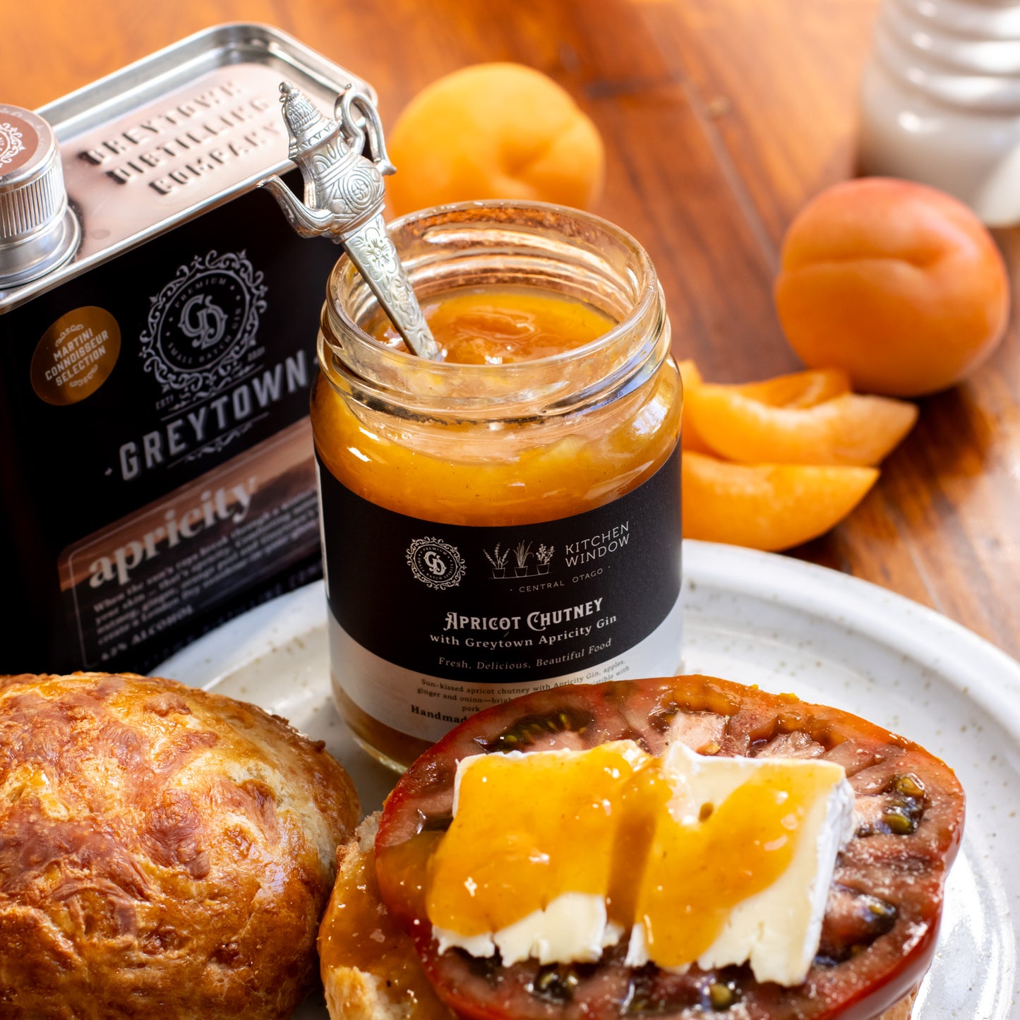 Apricot Chutney with Apricity Gin