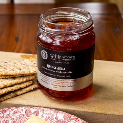 Quince Jelly with Beekeeper Gin