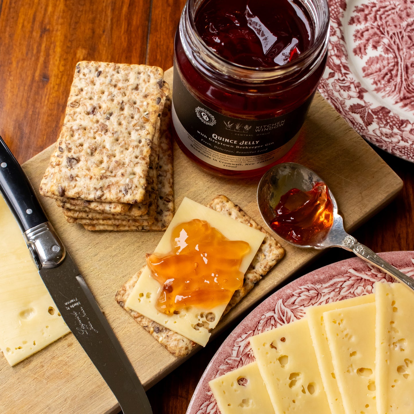 Quince Jelly with Beekeeper Gin