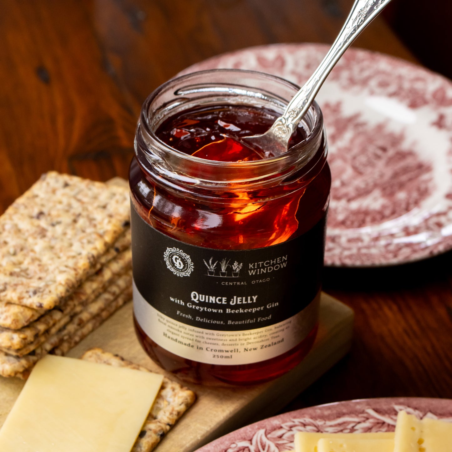 Quince Jelly with Beekeeper Gin