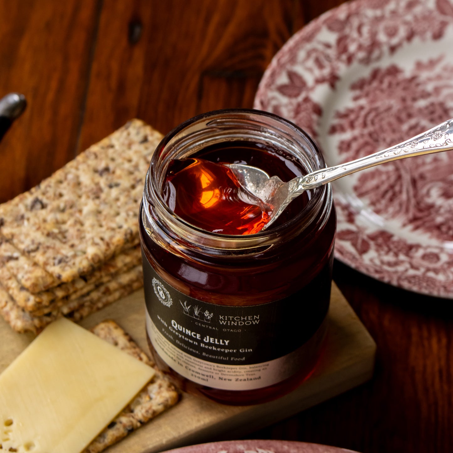 Quince Jelly with Beekeeper Gin