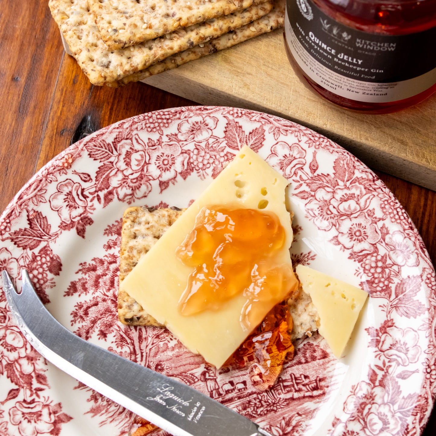 Quince Jelly with Beekeeper Gin