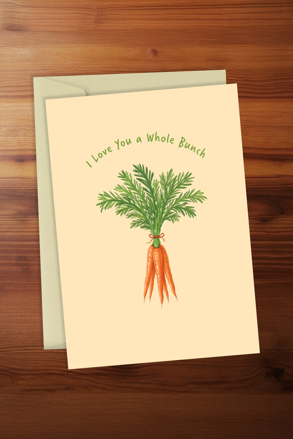 I Love You a Whole Bunch Card