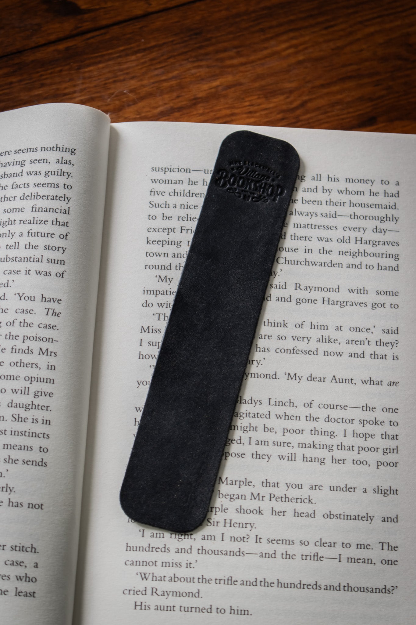 Leather Bookmark