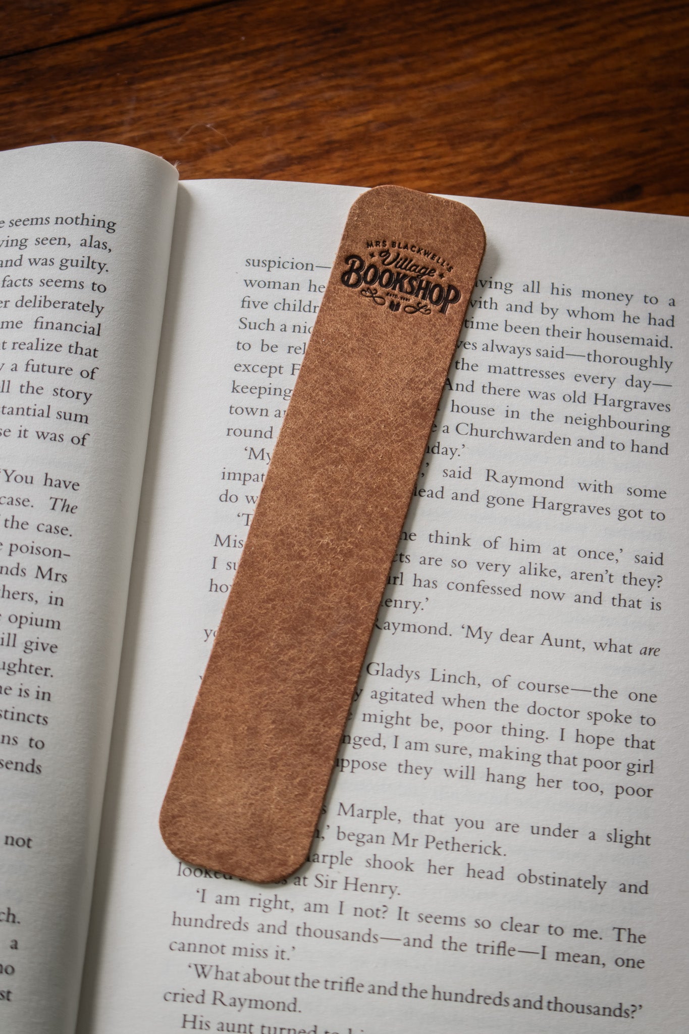 Leather Bookmark
