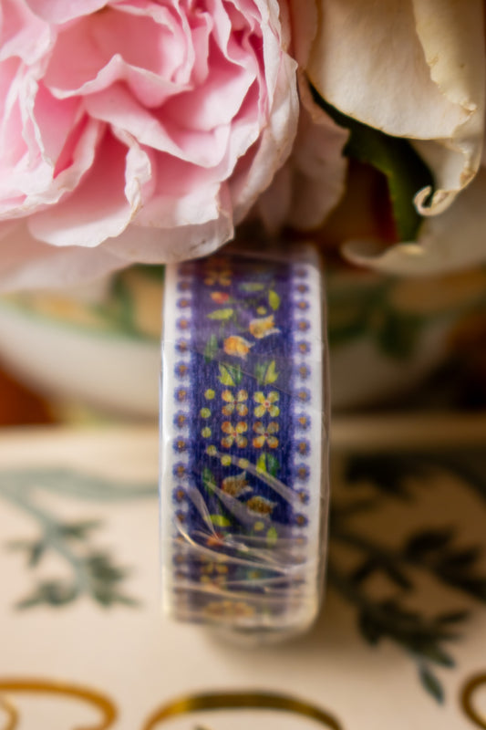 Washi Tape - Folk Art Blue