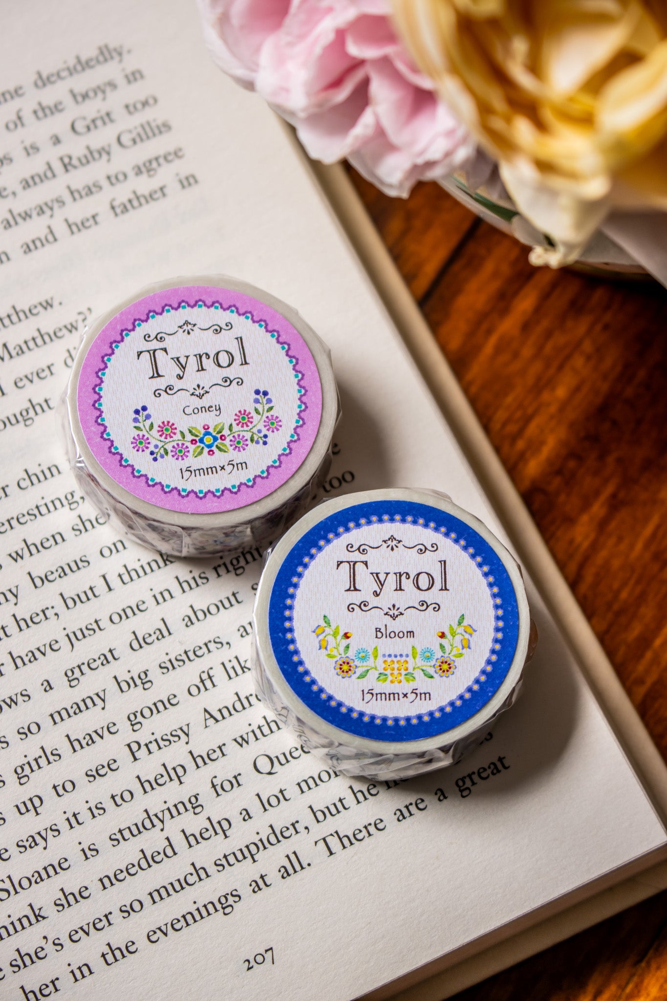 Washi Tape - Folk Art Blue