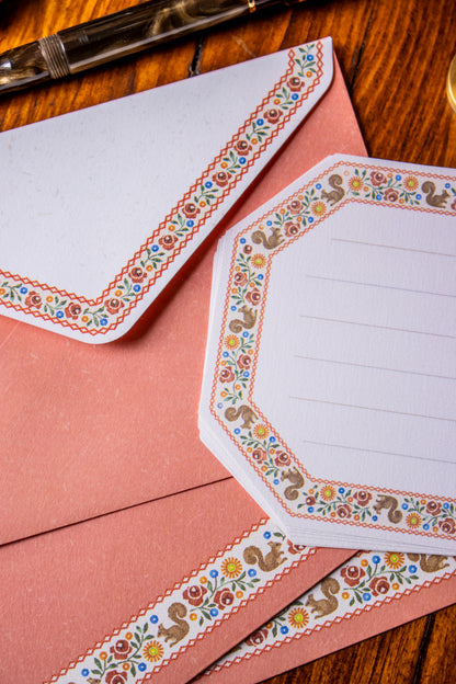 Mini Letter Set - Persimmon