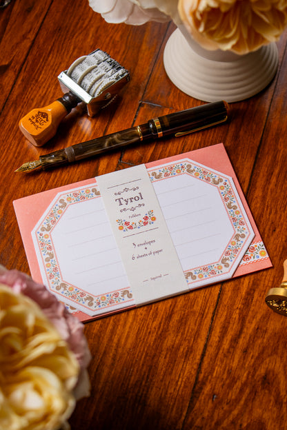 Mini Letter Set - Persimmon