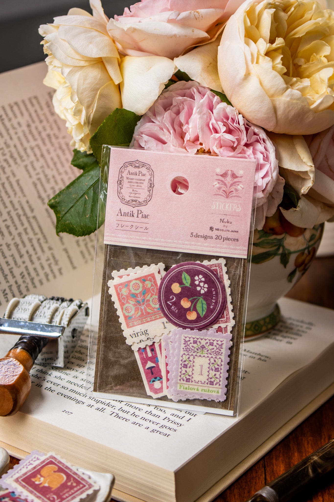 Flake Seal Pack - Antique Rose