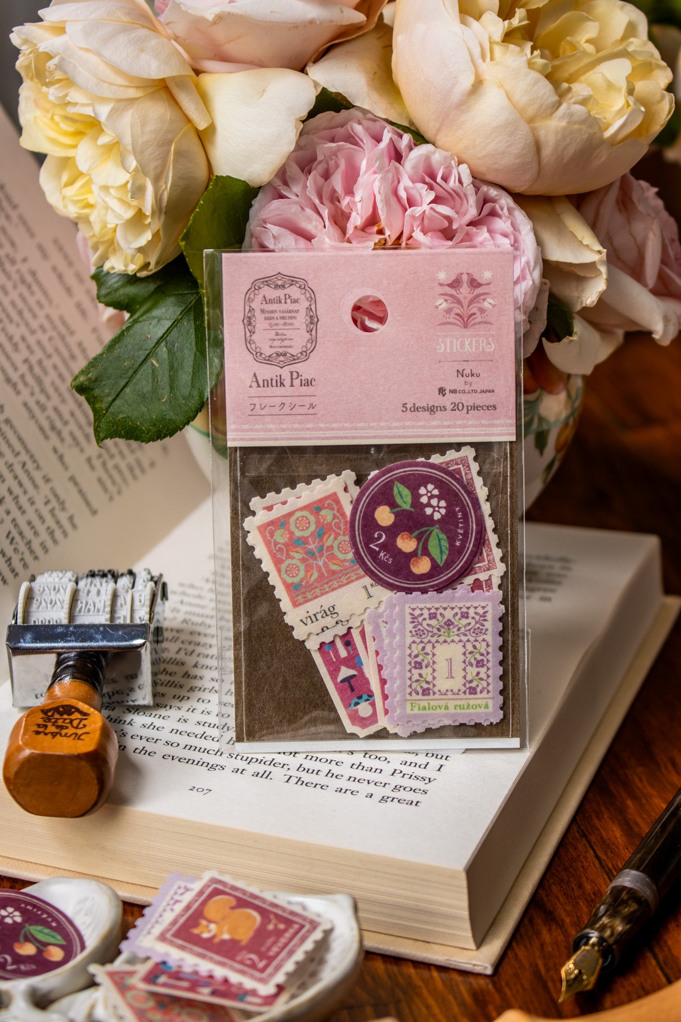 Flake Seal Pack - Antique Rose