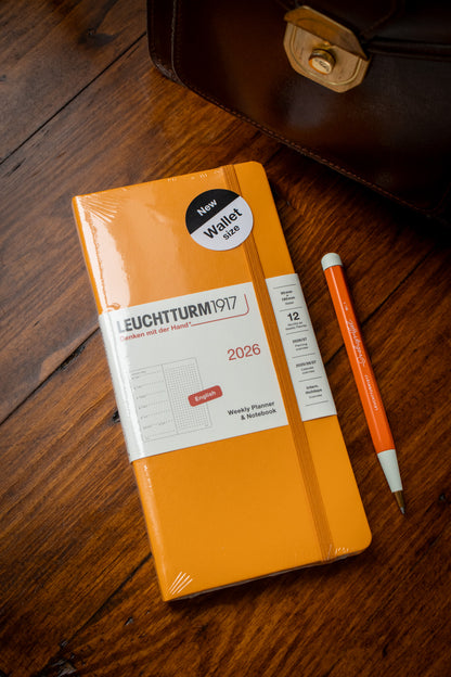 2026 Weekly Planner + Notebook -  Wallet Rising Sun