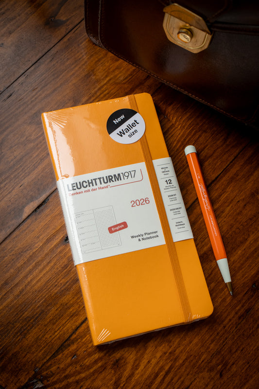 2026 Weekly Planner + Notebook -  Wallet Rising Sun