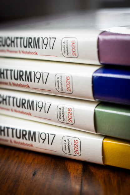 2026 Weekly + Notebook - A5 Hardcover Lemon