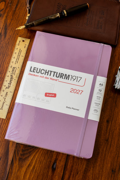 2027 Daily Diary - Dusty Rose, A5
