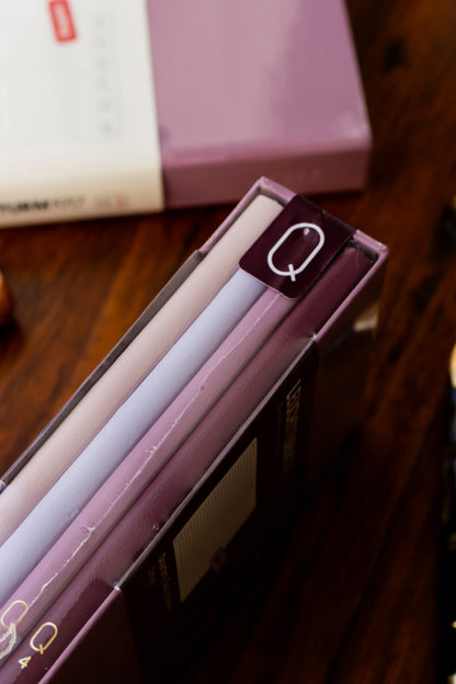 2027 Quarterly Daily Planner - Rose