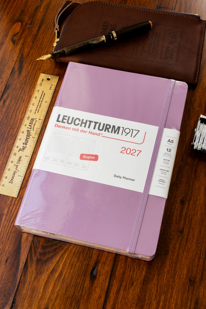 2027 Daily Diary - Dusty Rose, A5