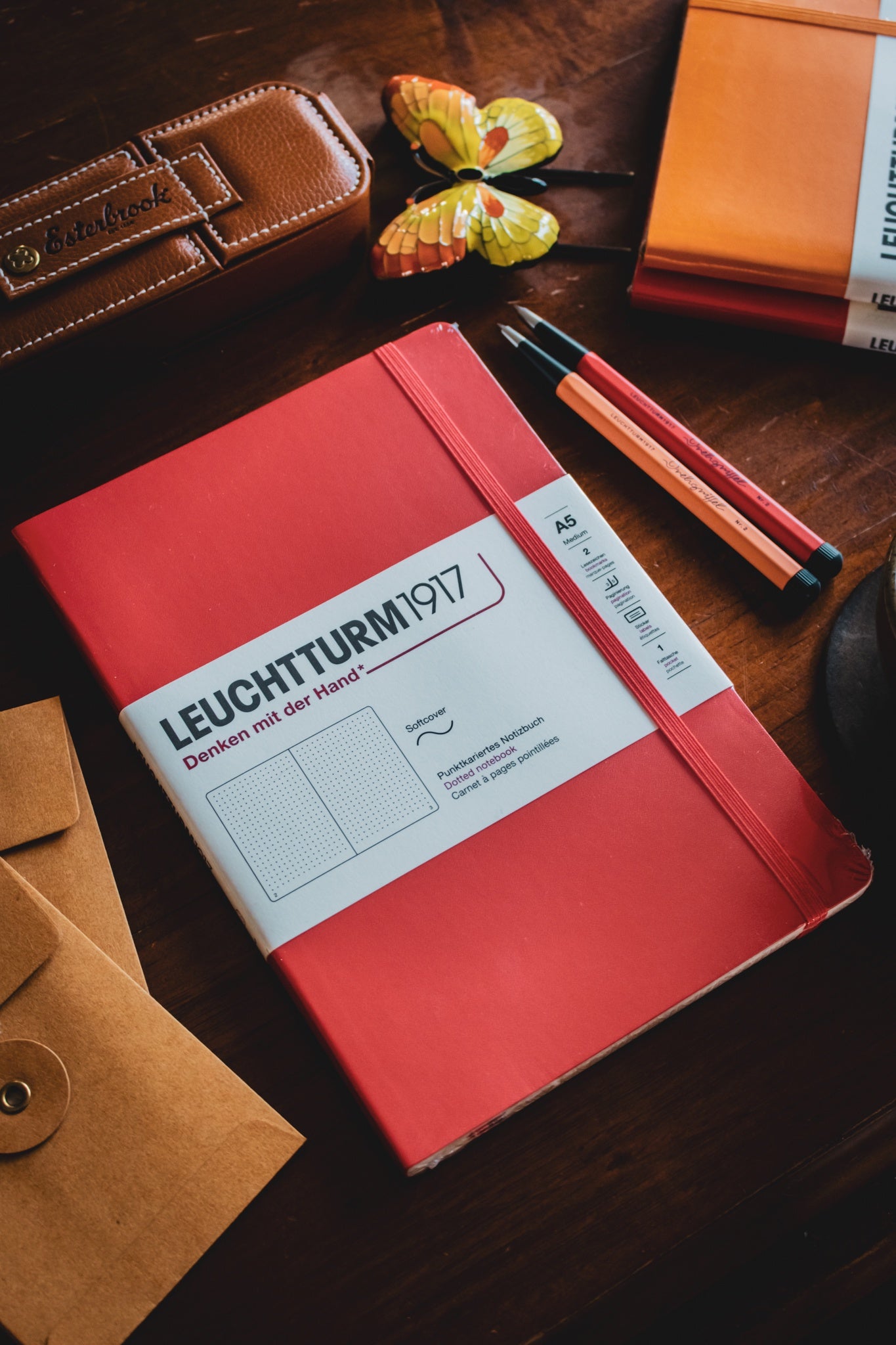 A5 Softcover - Lobster Dotted