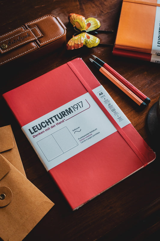 A5 Softcover - Lobster Dotted