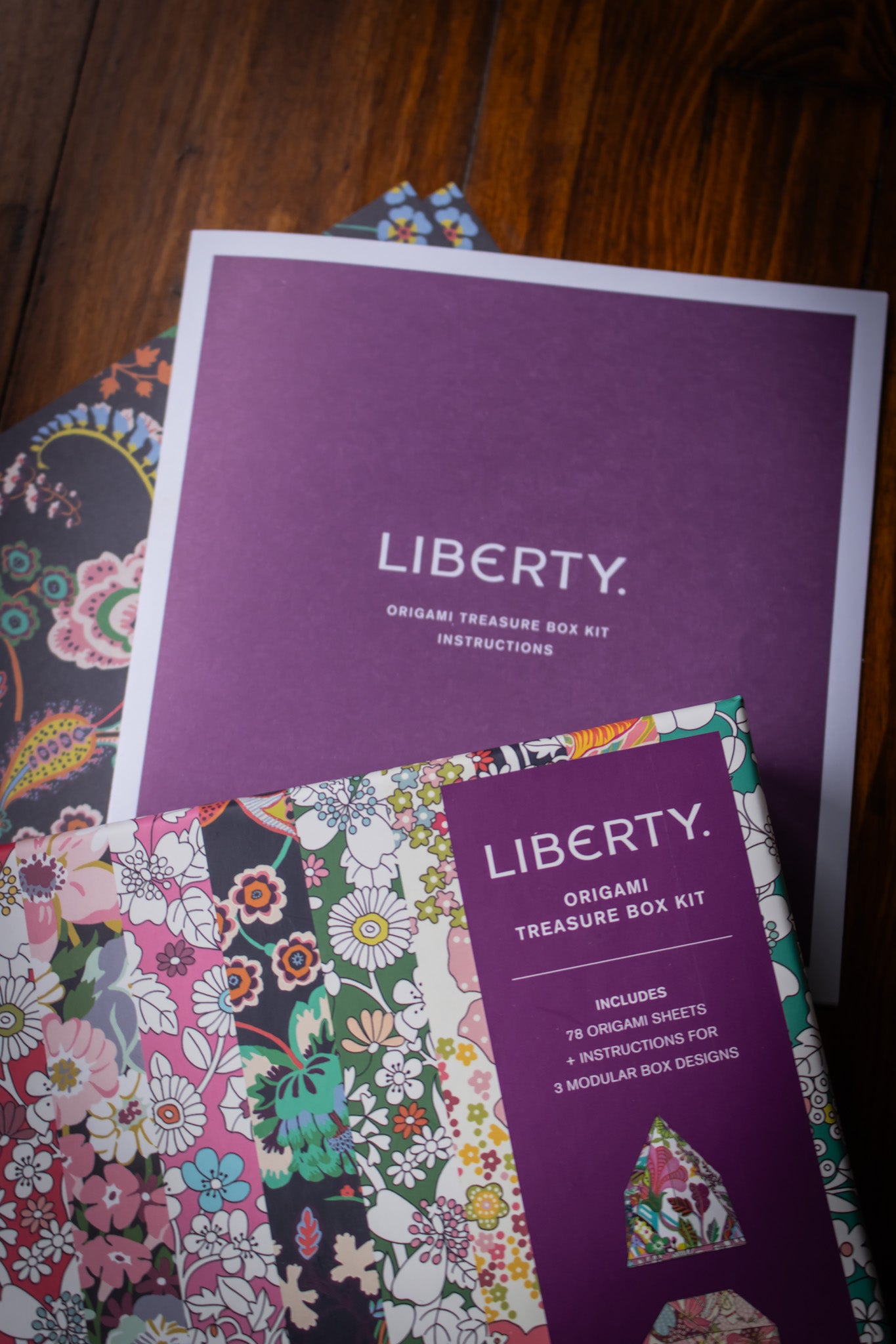 Liberty Origami Treasure Box Kit