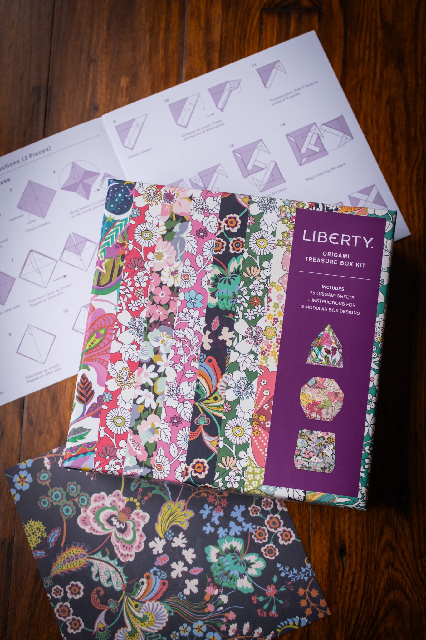 Liberty Origami Treasure Box Kit