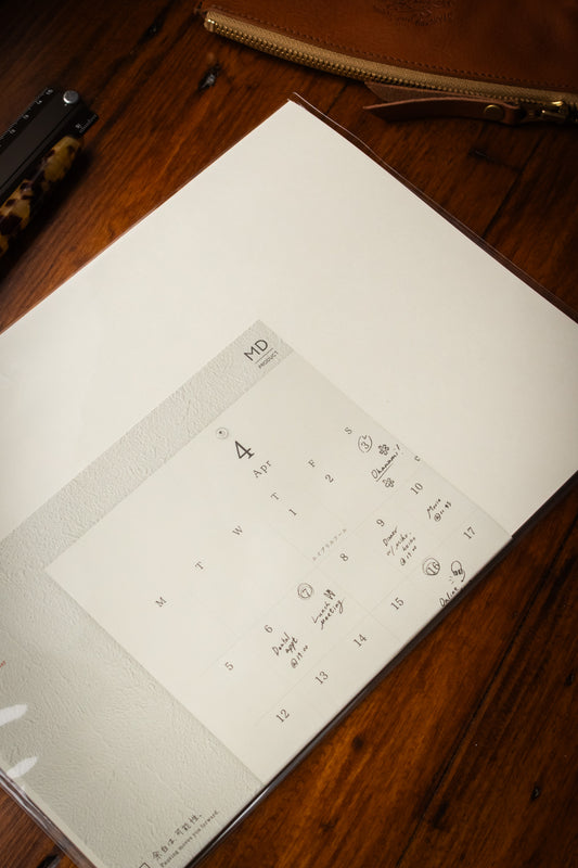 MD: Calendar Folded Wall A3 2027