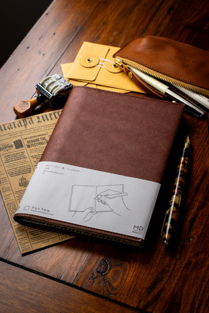 MD: Notebook Hardcover A5 Brown