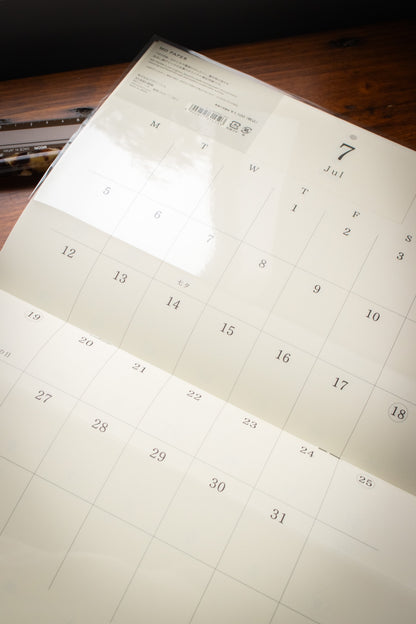 MD: Calendar Folded Wall A3 2027