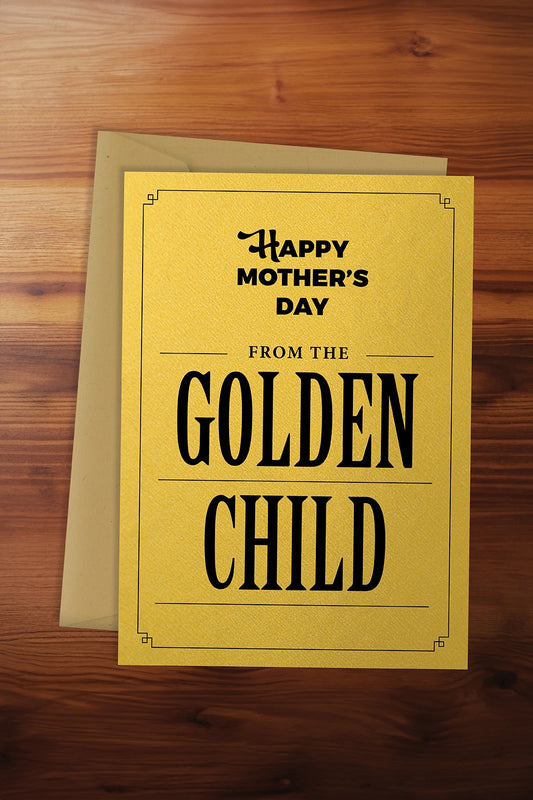 Golden Child Card