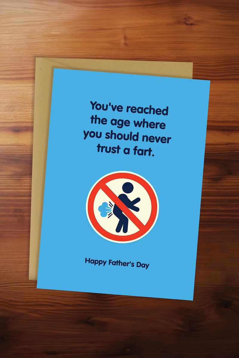 Happy Birthday Fart Card