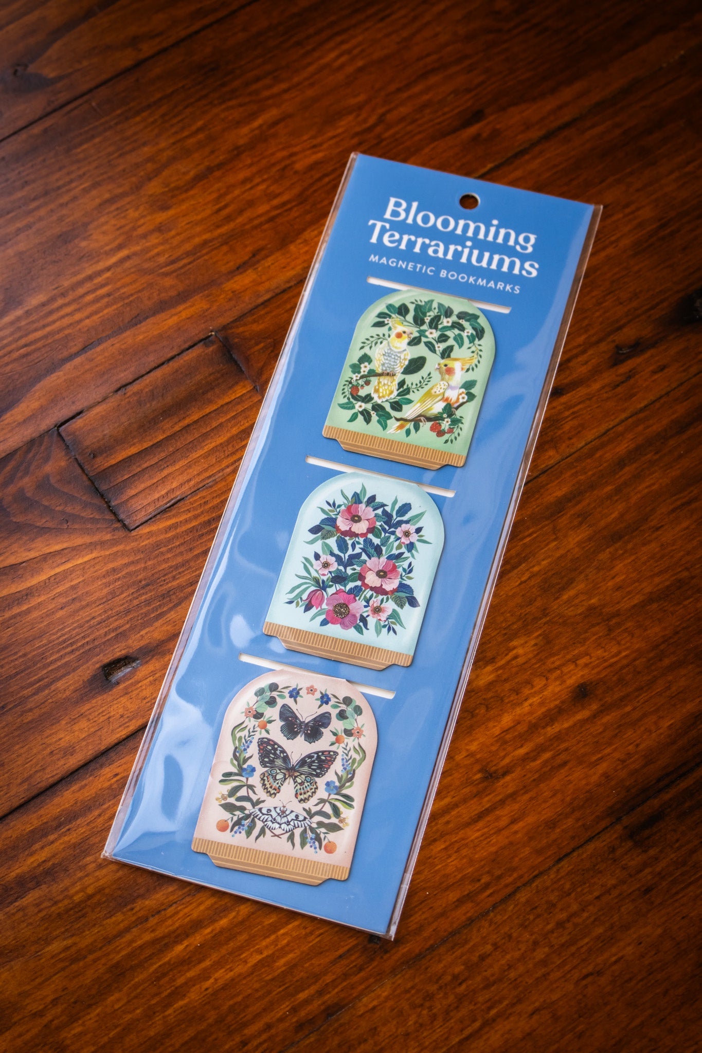 Blooming Terrariums Magnetic Bookmarks